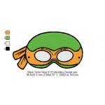 Mask Turtle Ninja 01 Embroidery Design